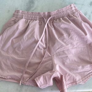 Lululemon  pace rival Pink Athletic Drawstring Shorts